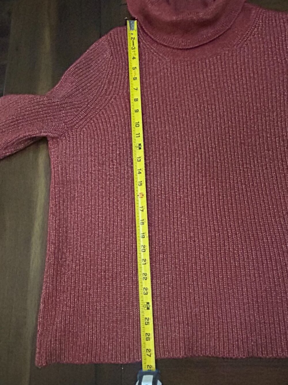 Lane Bryant Plus Size Red/Orange Sweater Women’s 18/20 - Picture 5 of 8
